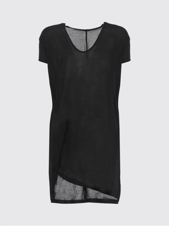 26SS 릭 오웬스 반팔 티셔츠 RP01F6206JS1 09 Black - RICK OWENS