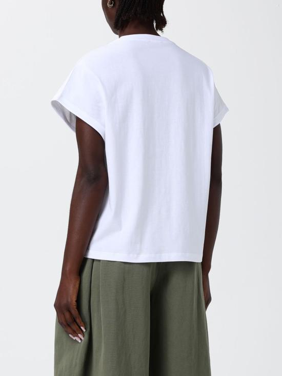 26SS 발망 반팔 티셔츠 GF0EG064BD56 GSR White - BALMAIN