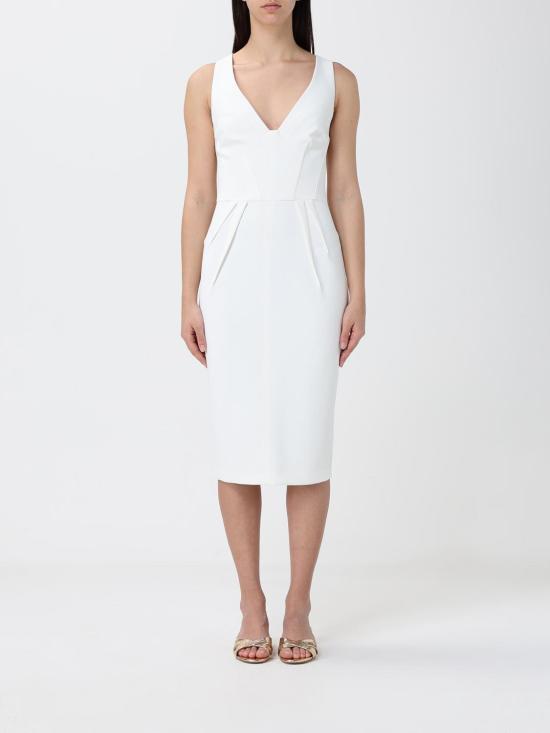 26SS 엘리자베타프랜치 미디 원피스 AB94162E2 360 Ivory