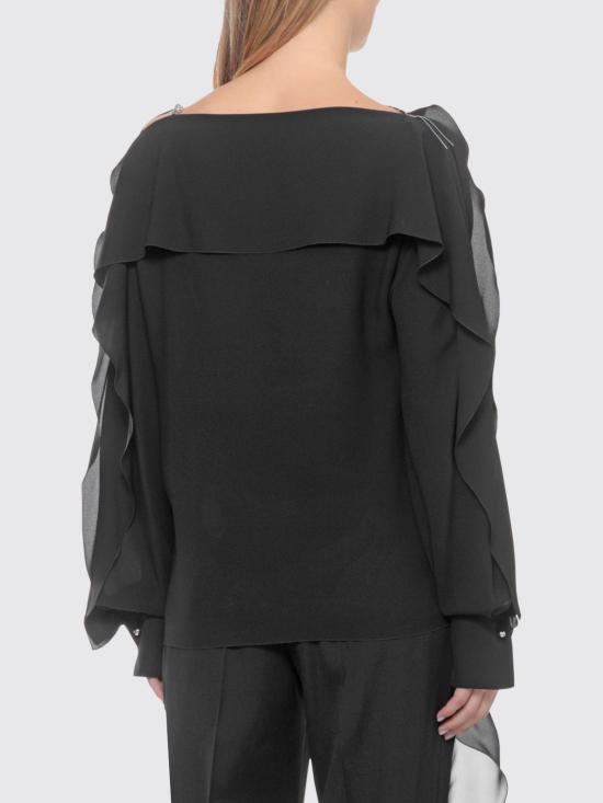 26SS 랑방 블라우스 RWTO00106244P26 10 Black - LANVIN