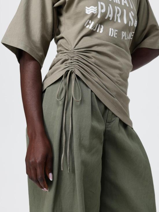 26SS 발망 반팔 티셔츠 GF0EH035BD55 UJA Sage - BALMAIN