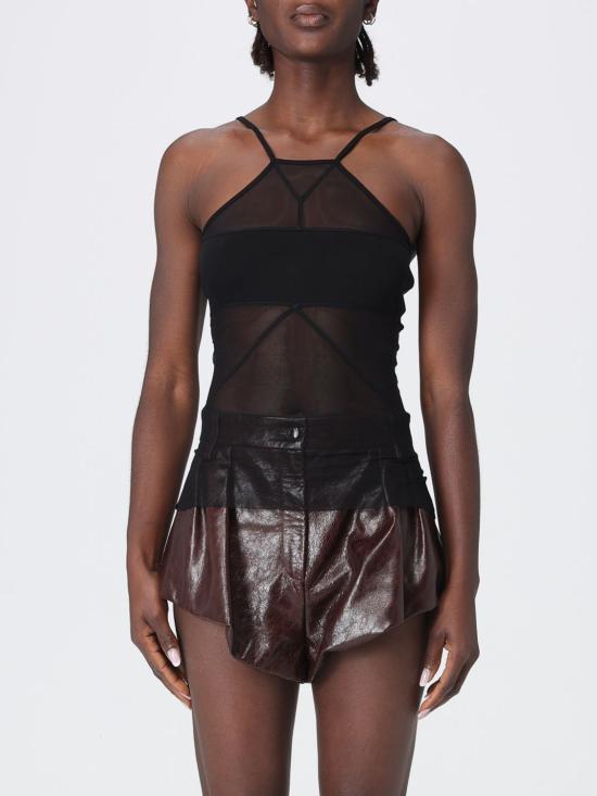 26SS 릭 오웬스 민소매 티셔츠 RO01F6156TUSRJA 09 Black