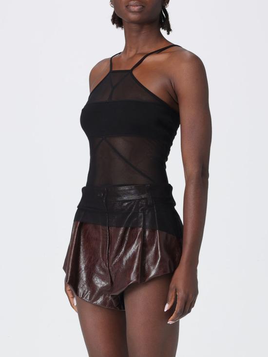 26SS 릭 오웬스 민소매 티셔츠 RO01F6156TUSRJA 09 Black - RICK OWENS