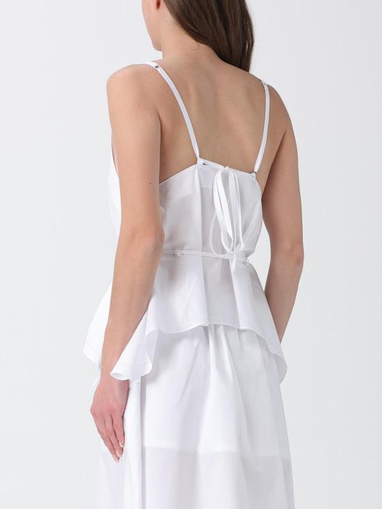 26SS 로우클래식 민소매 티셔츠 LCPS26TO01010 0053 White - LOW CLASSIC