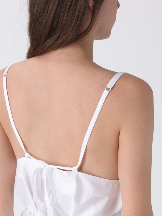 26SS 로우클래식 민소매 티셔츠 LCPS26TO01010 0053 White - LOW CLASSIC