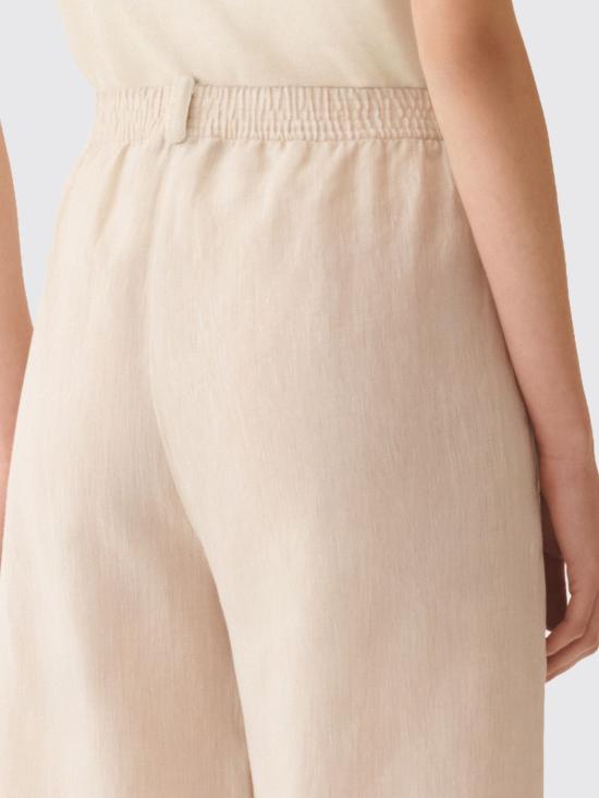 26SS 파비아나 필리피 아멜리아 린넨 조거 팬츠 PAD276F291M131 0160 Natural - FABIANA FILIPPI