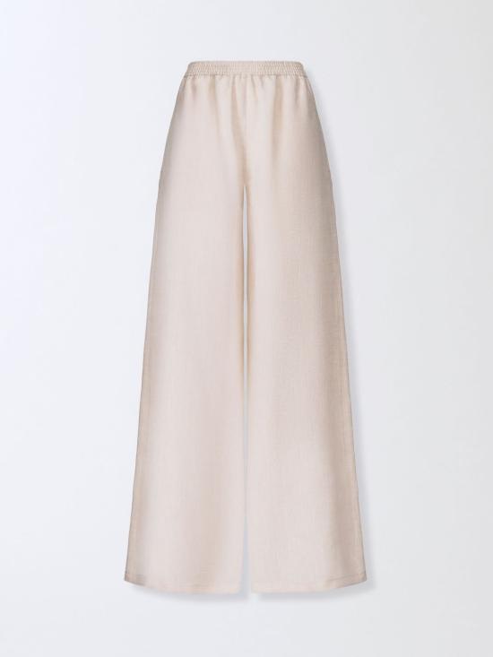 26SS 파비아나 필리피 아멜리아 린넨 조거 팬츠 PAD276F291M131 0160 Natural - FABIANA FILIPPI