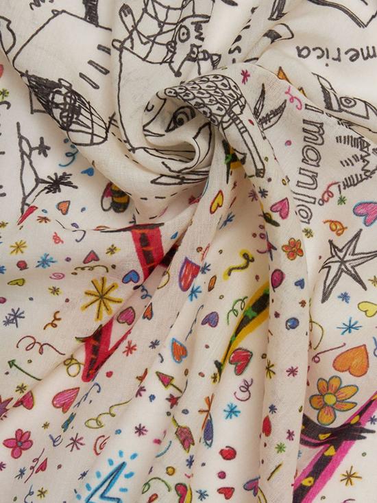 26SS 팔리에로 사르티 머플러/스카프 2029 71950 White - FALIERO SARTI