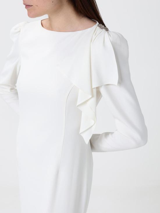 26SS 알레산드라리치 롱 원피스 FABX4265F4692 0822 White - ALESSANDRA RICH