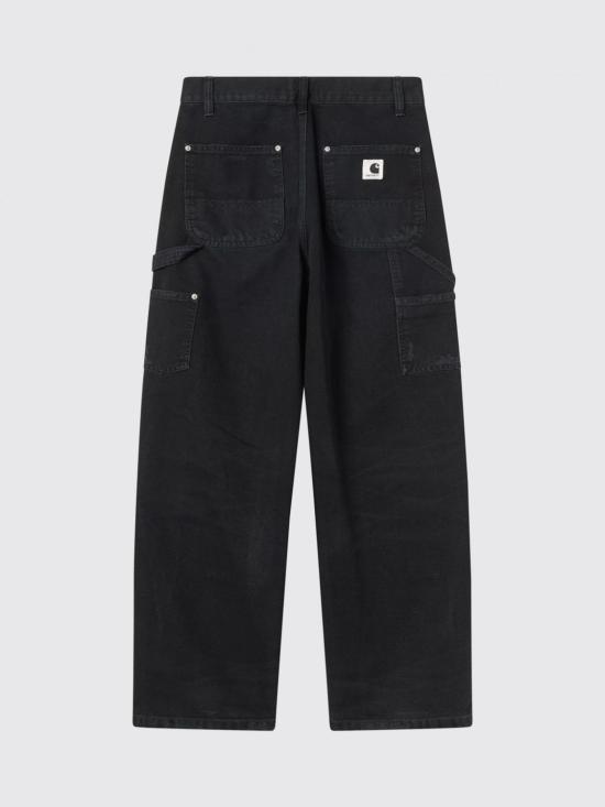 26SS 칼하트 WIP 브랜돈 더블 니 팬츠 I036352 89B7 Black - CARHARTT WIP