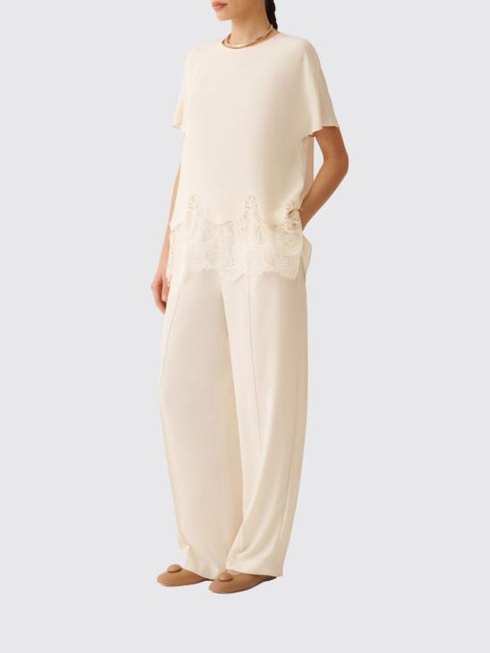 26SS 파비아나 필리피 팬츠 PAD276F336M150 0145 Butter - FABIANA FILIPPI