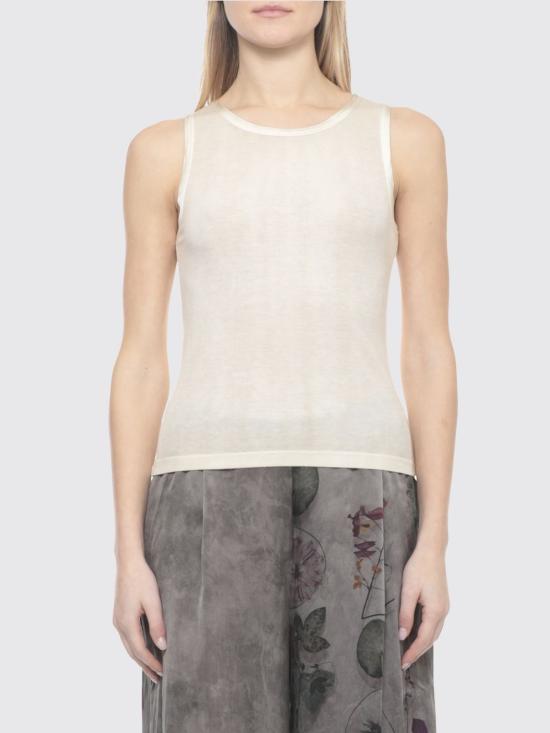 26SS 아방도이 민소매 티셔츠 226SD2720JCVVH V01158 Yellow