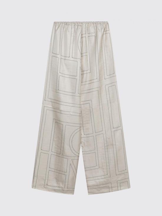 26SS 토템 팬츠 213255T707 926 White - TOTEME