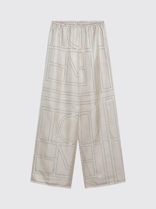 26SS 토템 팬츠 213255T707 926 White - TOTEME