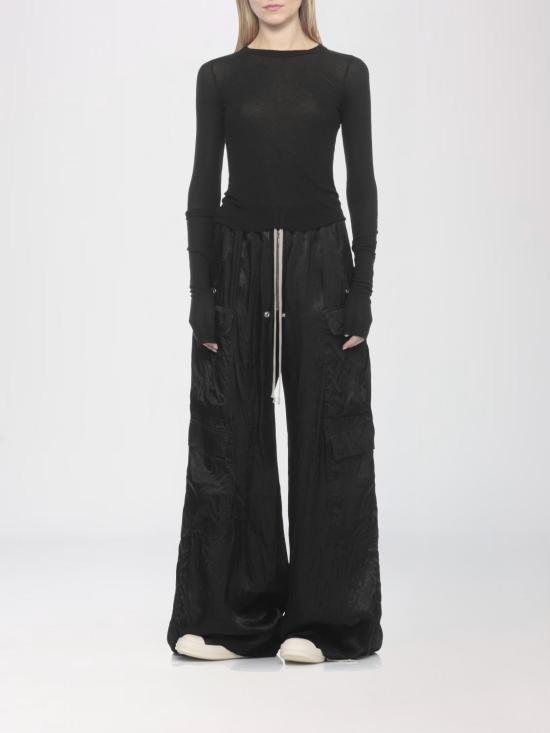 26SS 릭 오웬스 스웨터 RP01F6209RC 09 Black - RICK OWENS