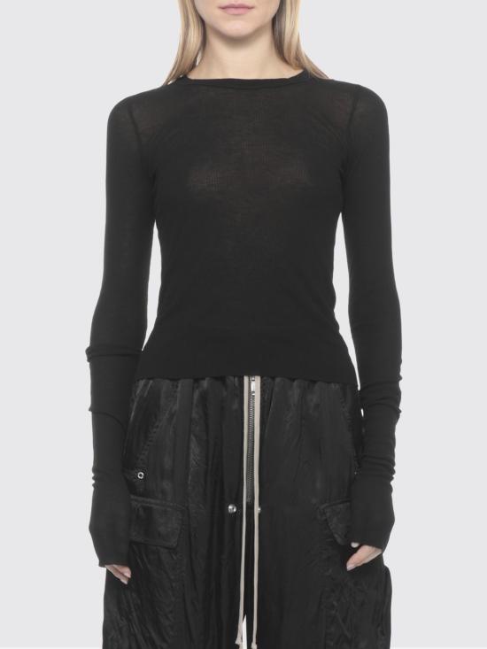 26SS 릭 오웬스 스웨터 RP01F6209RC 09 Black