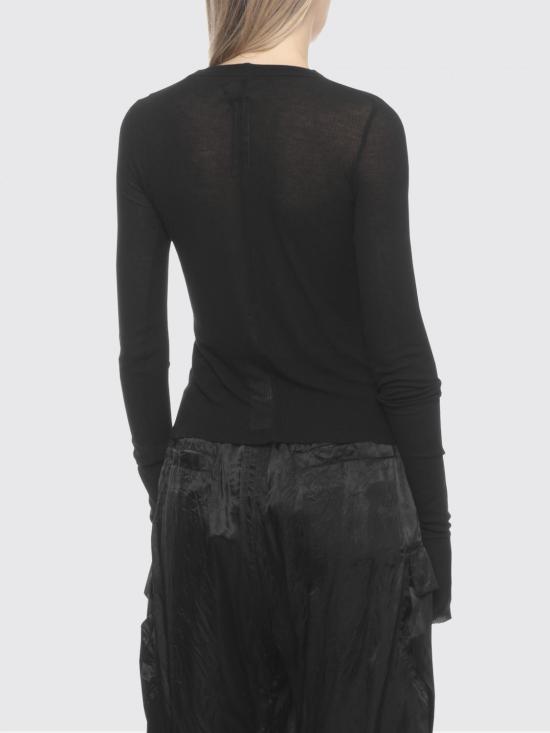26SS 릭 오웬스 스웨터 RP01F6209RC 09 Black - RICK OWENS