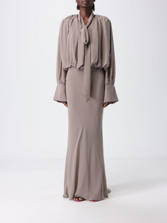 26SS 로테이트 롱 원피스 115520 816 Beige