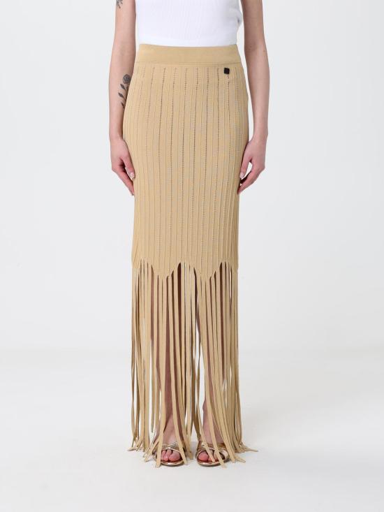 26SS 발망 롱 스커트 GF0LC233KJ63 1GQ Beige