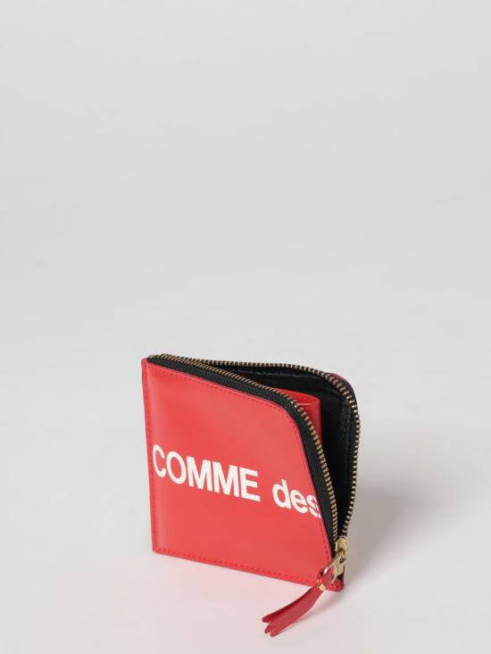 26SS 꼼데가르송 휴즈 로고 클래식 로고 반지갑 SA3100HL 2 Red - COMME DES GARCONS