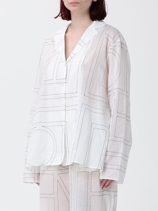 26SS 토템 셔츠 243WRT976FB0239 200 White - TOTEME