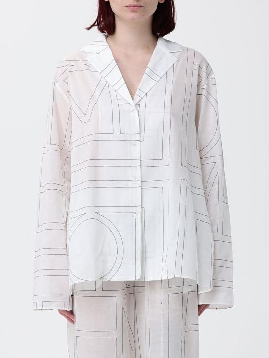 26SS 토템 셔츠 243WRT976FB0239 200 White