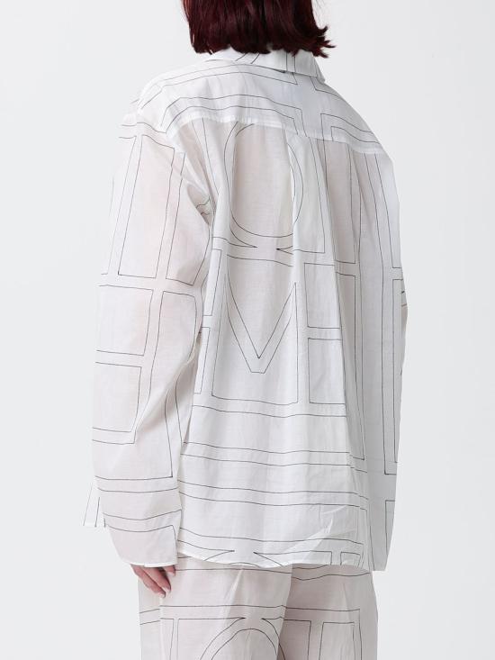 26SS 토템 셔츠 243WRT976FB0239 200 White - TOTEME