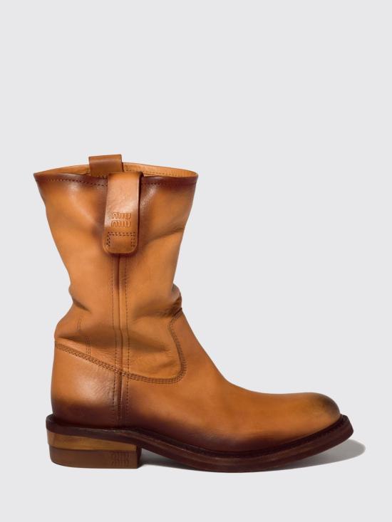 26SS 미우미우 부츠 5U680EFA0455OD F0054 Leather