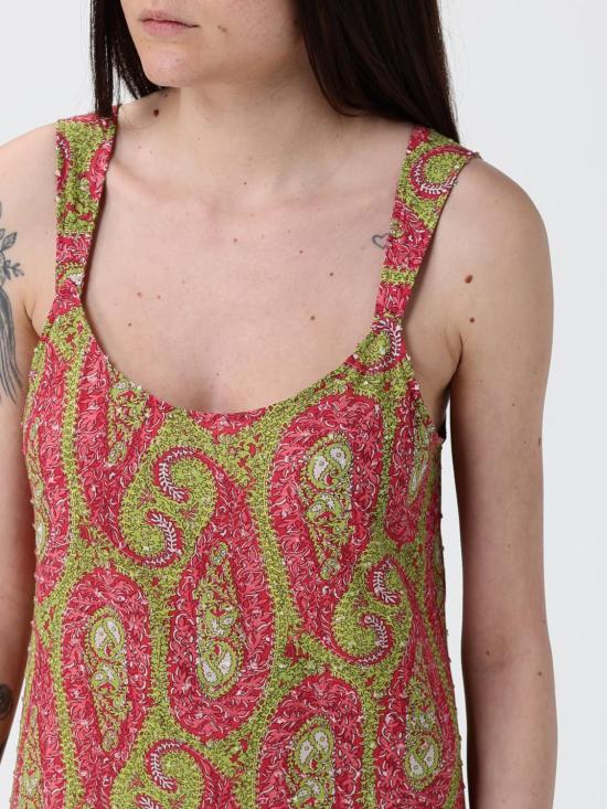 26SS 에트로 롱 원피스 WRHA003099SP5I9 X0896 Cherry - ETRO
