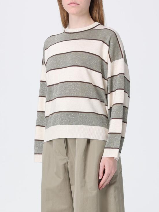 26SS 브루넬로 쿠치넬리 긴팔 티셔츠 M16221600 CQU70 Green - BRUNELLO CUCINELLI