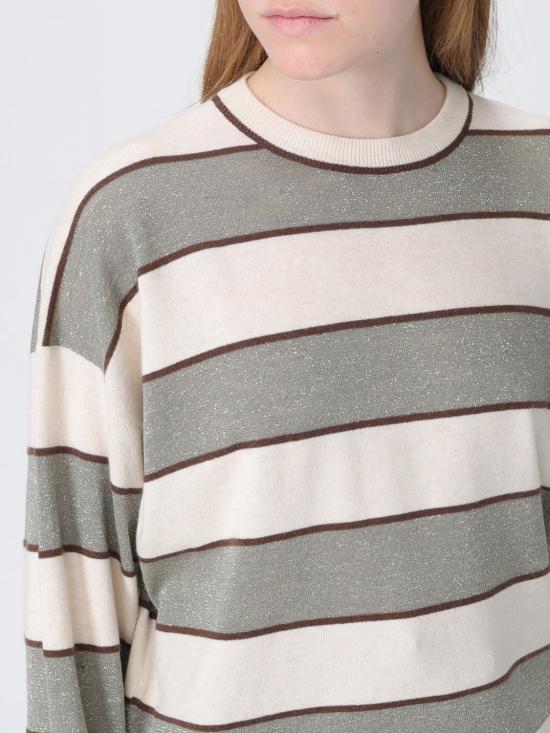 26SS 브루넬로 쿠치넬리 긴팔 티셔츠 M16221600 CQU70 Green - BRUNELLO CUCINELLI