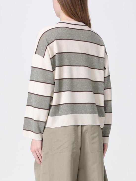 26SS 브루넬로 쿠치넬리 긴팔 티셔츠 M16221600 CQU70 Green - BRUNELLO CUCINELLI