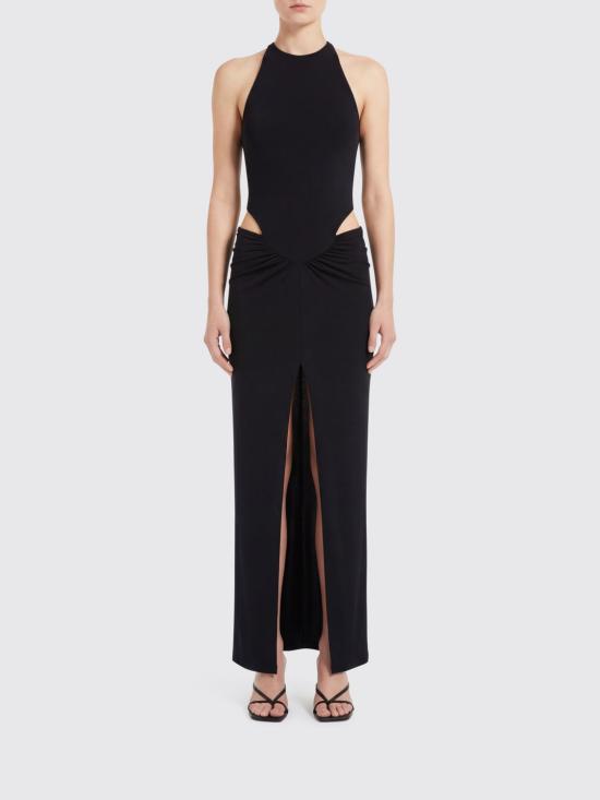 26SS 에리카 카발리니 롱 원피스 P6SA13 Y69 Black