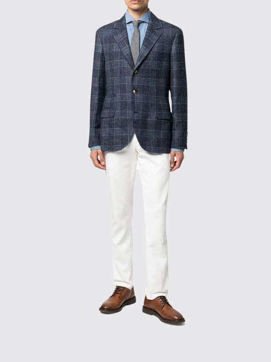 26SS 브루넬로 쿠치넬리 데님 셔츠 MR6834008 CBT30 Blue - BRUNELLO CUCINELLI