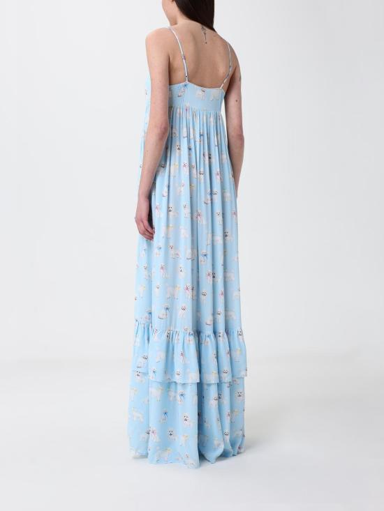 26SS 피오루찌 롱 원피스 W26SSDRL010VI01 BL02 Gnawed Blue - FIORUCCI