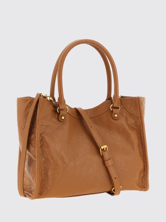 26SS 발렌시아가 토트백 852608210F6 2630 Brown - BALENCIAGA