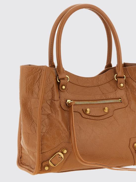 26SS 발렌시아가 토트백 852608210F6 2630 Brown - BALENCIAGA