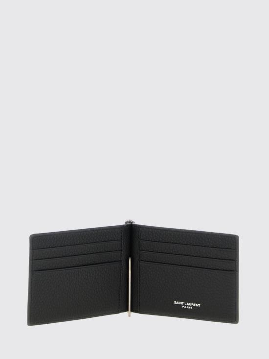 26SS 생로랑 남성지갑 863631AAELP 1000 Black - SAINT LAURENT