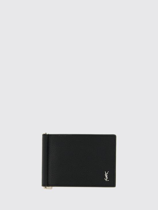 26SS 생로랑 남성지갑 863631AAELP 1000 Black