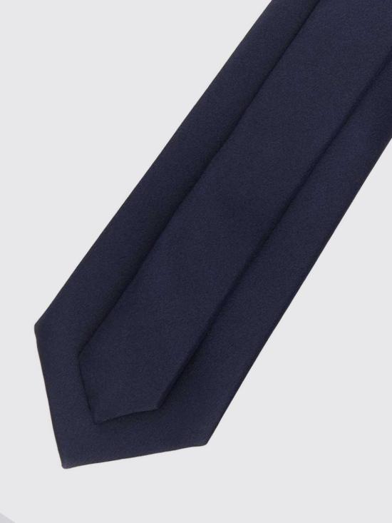 26SS 생로랑 넥타이 8583553Y011 4100 Navy - SAINT LAURENT