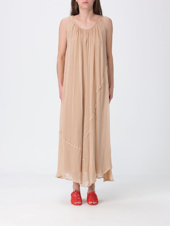 26SS 알리지 롱 원피스 116341 PELLE Brown