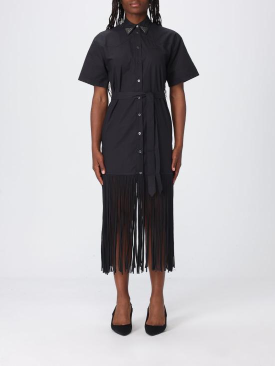 26SS 핑코 롱 원피스 106827A2LD Z99 Black
