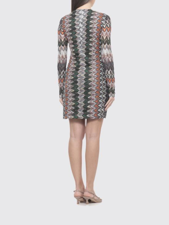 26SS 미소니 롱 원피스 DS26SG0OBR014Z S72OW Blue - MISSONI