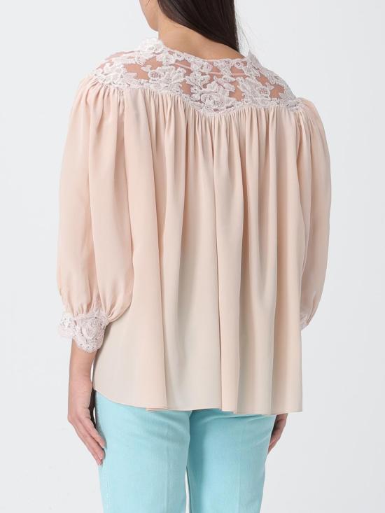 26SS 끌로에 블라우스 CH26SHT38005 6H6 Pink - CHLOE