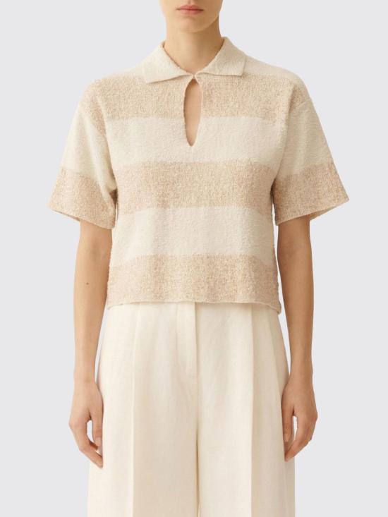 26SS 파비아나 필리피 폴로 티셔츠 MAD276F538M101 VR1 Butter