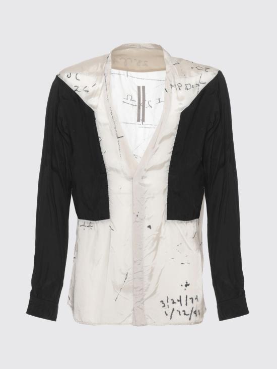 26SS 릭 오웬스 긴팔 셔츠 RU01F2290KP1J11 09 Ivory - RICK OWENS