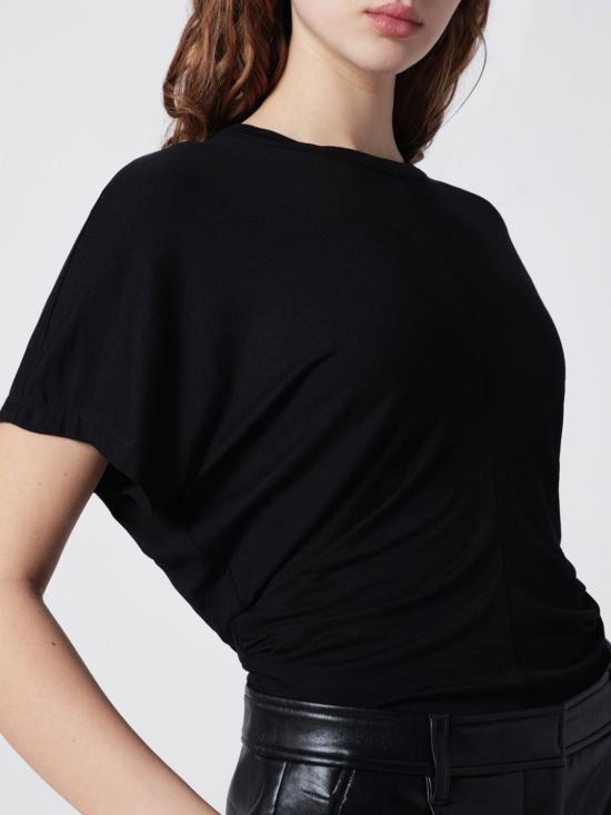 26SS 애니빙 반팔 티셔츠 A0812002 BLK26 Black - ANINE BING