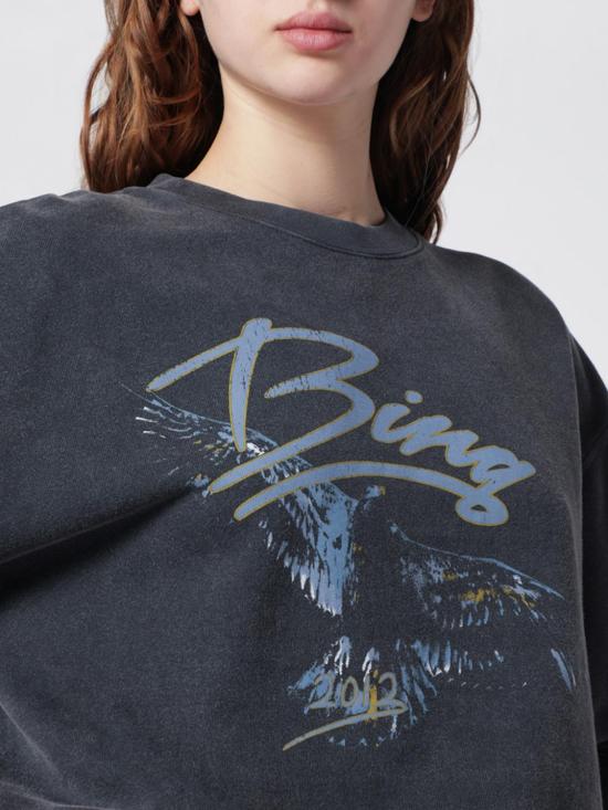 26SS 애니빙 긴팔 티셔츠 A0812161 WBL1 Black - ANINE BING