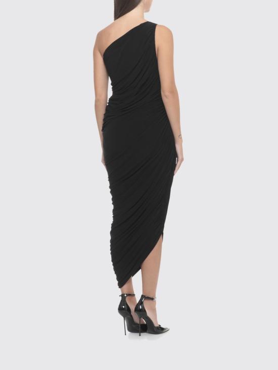 26SS 노마카말리 롱 원피스 KK2223PL667 001 Black - NORMA KAMALI