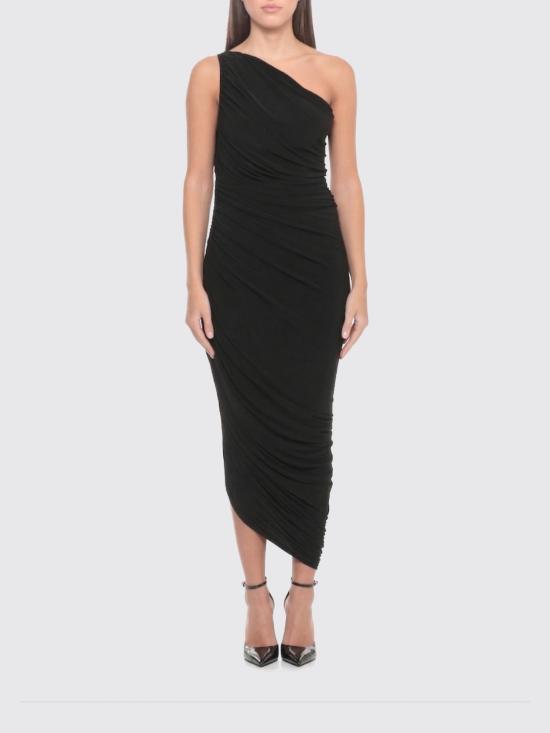 26SS 노마카말리 롱 원피스 KK2223PL667 001 Black